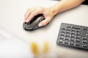 Image de CHERRY DW 9500 SLIM clavier Souris incluse Universel RF sans fil + Bluetooth QWERTY Espagnole Noir, Gris (JD-9500ES-2)