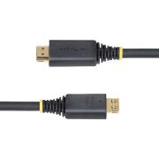 Image de StarTech.com Câble HDMI Haut Débit de 4,5m avec Connecteur à Pince, 4K 60Hz/1440p 144Hz, HDR10/HDCP 2.2/ARC, 18Gbps, UHD HDMI 2.0, Cordon pour TV/Moniteur/Écran, Gai ... (HDMI2-CABLE-GRIP-15F)