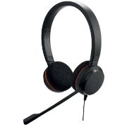 Image de Jabra Evolve 20 Casque Avec fil Arceau Bureau/Centre d'appels USB Type-C / USB Type-A Noir (4999-829-269)