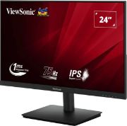 Image de Viewsonic VA écran plat de PC 60,5 cm (23.8") 1920 x 1080 pixels Full HD LED Noir (VA240-H-2)