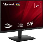 Image de Viewsonic VA écran plat de PC 60,5 cm (23.8") 1920 x 1080 pixels Full HD LED Noir (VA240-H-2)