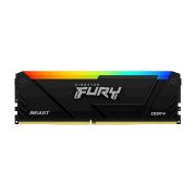 Image de Kingston Technology FURY Beast 16GB 3200MT/s DDR4 CL16 DIMM RGB (KF432C16BB2A/16)