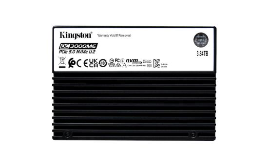 Image de Kingston Technology 3,84TB DC3000ME U.2 PCIe 5.0 NVMe TCG Opal Enterprise SSD (SEDC3000ME/3T8)