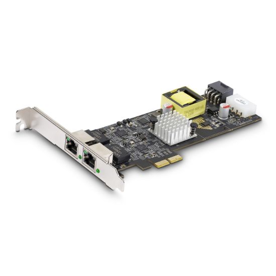 Image de StarTech.com Carte Réseau PCIe à 1 Port 2,5 Gbps NBASE-T, Intel® I225-V, Carte Réseau pour Ordinateur à Port Unique, Carte Réseau Ethernet MultiGigabit, Carte LAN Se ... (PR22GIP-NETWORK-CARD)