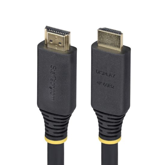Image de StarTech.com Câble HDMI Haut Débit Actif de 10m, 4K 60Hz/1440p 144Hz, HDR10/HDCP 2.2/ARC, 18Gbps, Cordon HDMI, UHD HDMI 2.0 pour TV/Moniteur/Écran, Gaine TPE (HDMI2-CABLE-4K60-10M)