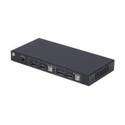 Image de StarTech.com Switch KVM DisplayPort 2 Ports avec Matrice Vidéo Double Vue, 4K 60Hz, Hub 4x Ports USB, Commutateur KVM, Commutation par Touche de Raccourci, Matrice K ... (P2ADD121D-KVM-SWITCH)