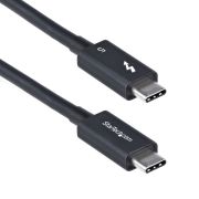 Image de StarTech.com Câble Thunderbolt 5 de 1m, 80Gbps/Jusqu'à 120Gbps, 240W PD, 8K 60Hz, Câble Thunderbolt Certifié, Compatible avec Thunderbolt 4/USB4/USB-C (TBLT5MM1M240W)