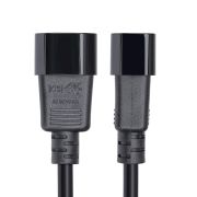 Image de StarTech.com Cordon de Rallonge Électrique de 4,5m, Cordon d'Alimentation PDU C14 à C13, 15A 250V, 14AWG, Câble d'Alimentation AC pour PDU/Alimentation, Certifié KEMA-KE ... (PXTC13C141415FEU)