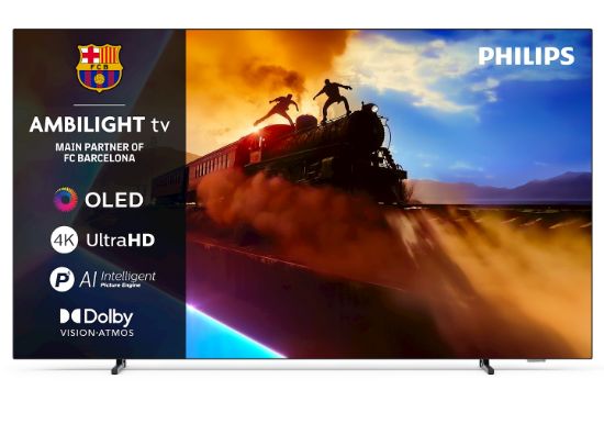 Image de Philips 55OLED76012 139,7 cm (55") 4K Ultra HD Smart TV Wifi Noir (55OLED760/12)
