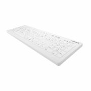 Image de CHERRY AK-C8112 clavier Médical RF sans fil QWERTZ ... (AK-C8112-FUS-W/CH)