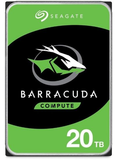 Image de Seagate Barracuda 20TB disque dur 20 To 7200 tr/min 512 Mo 3.5" SATA (ST20000DM001)