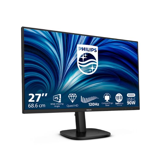 Image de Philips 3000 series écran plat de PC 68,6 cm (27") 2560 x 1440 pixels Quad HD LCD Noir (27B2U3601/00)