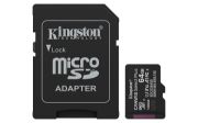 Image de Kingston Technology 64GB microSDXC Canvas Select Plus Gen3 100MB/s A1 (Adaptateur SD inclus) (SDCS3/64GB)