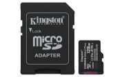 Image de Kingston Technology 128GB microSDXC Canvas Select Plus Gen3 150MB/s A1 (Adaptateur SD inclus) (SDCS3/128GB)