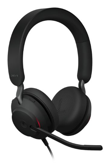 Image de Jabra Evolve2 40 SE Casque Avec fil Arceau Appels/Musique USB Type-C / USB Type-A Noir (24189-989-799)