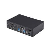 Image de StarTech.com Switch KVM DisplayPort 2 Ports, 4K 60 Hz, DP 1.2, Gestion EDID, Hub USB 3.0 2 Ports, 4 Ports USB HID, Conforme TAA (P2AD122-KVM-SWITCH)