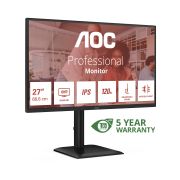 Image de AOC E4 écran plat de PC 68,6 cm (27") 2560 x 1440 pixels Quad HD LED Noir (Q27E4U)