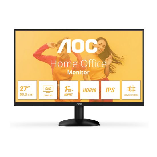 Image de AOC B3 écran plat de PC 68,6 cm (27") 2560 x 1440 pixels Quad HD LED Noir (Q27B35E)