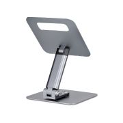 Image de StarTech.com Support Télescopique pour PC Portable, Base Pivotante à 360&deg;, Support Rotatif pour Bureau, Hauteur et Inclinaison Réglables, Poids Max 5kg, Constructio ... (ATER-LAPTOP-RISER)