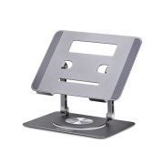 Image de StarTech.com Support Rotatif pour PC Portable, Base Pivotante à 360&deg;, Support Rotatif pour Bureau, Hauteur et Inclinaison Réglables, Poids Max 5kg, Construction en ... (ATFR-LAPTOP-RISER)