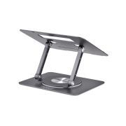 Image de StarTech.com Support Rotatif pour PC Portable, Base Pivotante à 360&deg;, Support Rotatif pour Bureau, Hauteur et Inclinaison Réglables, Poids Max 5kg, Construction en ... (ATFR-LAPTOP-RISER)