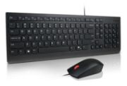 Image de Lenovo KB MICE_BO Essencial WR KBMS GB A1 clavier Souris incluse Universel USB Anglais britannique Noir (4X31R64438)