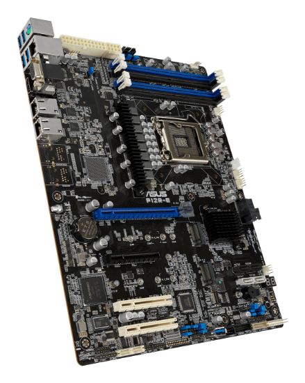 Image de ASUS P12R-E ASMB10 Intel C256 LGA 1200 (Socket H5) ATX (90SB0A90-M1UAY0)