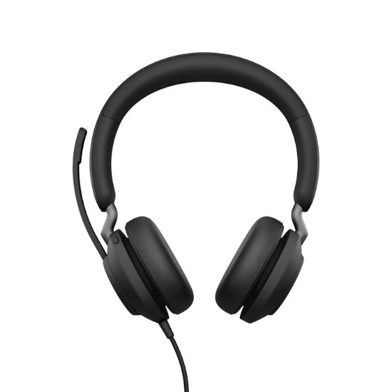 Image de Jabra Evolve2 40 SE Casque Avec fil Arceau Appels/Musique USB Type-C Noir (24189-989-889)
