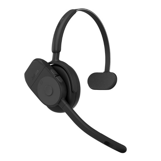 Image de Jabra Perform 75 Casque Sans fil Arceau Bureau/Centre d'appels USB Type-C Bluetooth Noir (5111-119)