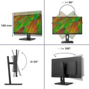 Image de Philips 3000 series écran plat de PC 80 cm (31.5") 3840 x 2160 pixels 4K Ultra HD LCD Noir (32B1U3900/00)