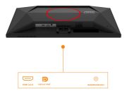 Image de AOC G4 écran plat de PC 60,5 cm (23.8") 1920 x 1080 pixels Full HD LED Noir, Rouge (24G4HRE)