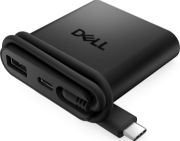 Image de DELL DA225 Avec fil USB 3.2 Gen 1 (3.1 Gen 1) Type-C Noir (DA225-BK-EMEA?)