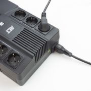 Image de ACT câble électrique Noir 5 m CEE7/7 Coupleur C13 (AK5220)