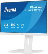Image de iiyama ProLite écran plat de PC 54,6 cm (21.5") 1920 x 1080 pixels Full HD LED Blanc (XUB2293HSU-W7)