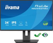 Image de iiyama ProLite écran plat de PC 61 cm (24") 1920 x 1080 pixels Full HD LED Noir (XB2492HSU-B1)