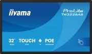 Image de iiyama Écran d'affichage dynamique Écran plat interactif 80 cm (31.5") LED Wifi 500 cd/m² Full HD Noir Écran tactile Intégré dans le processeur Android 14 24/7 (TW3226AS-B3P)