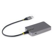Image de StarTech.com hub & concentrateur USB 3.2 Gen 1 (3.1 Gen 1) Type-A 5000 Mbit/s Gris (5G4AC-USB-A-HUB)