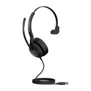 Image de Jabra Evolve2 50 Casque Avec fil Arceau Bureau/Centre d'appels USB Type-A Noir (25089-889-999)