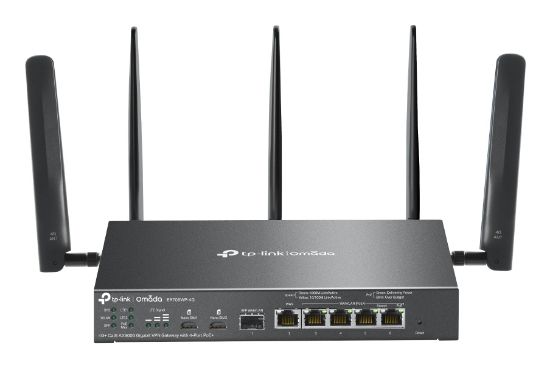 Image de TP-Link routeur sans fil Gigabit Ethernet Bi-bande (2,4 GHz / 5 GHz) Noir (ER706WP-4G)