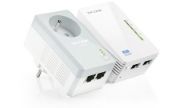 Image de TP-Link Adaptateur réseau CPL 500 Mbit/s Ethernet/LAN Wifi Blanc 2 pièce(s) (TL-WPA4225 KIT)