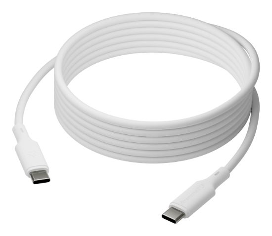 Image de dbramante1928 câble USB 3 m USB C 100 W Blanc (CB30CCWH7242)