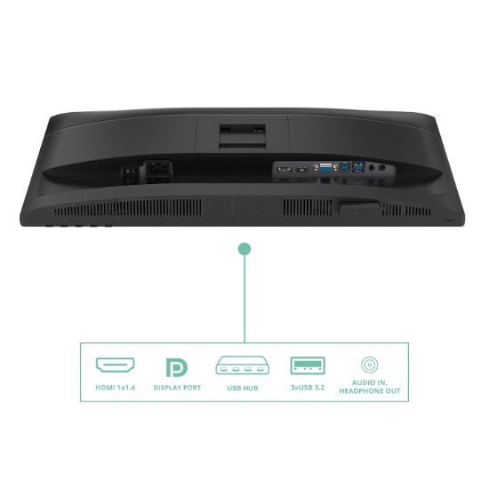 Image de AOC écran plat de PC 60,5 cm (23.8") 1920 x 1080 pixels Full HD Noir (24P4U)