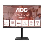 Image de AOC E4 écran plat de PC 68,6 cm (27") 3840 x 2160 pixels 4K Ultra HD LED Noir (U27E4CV)