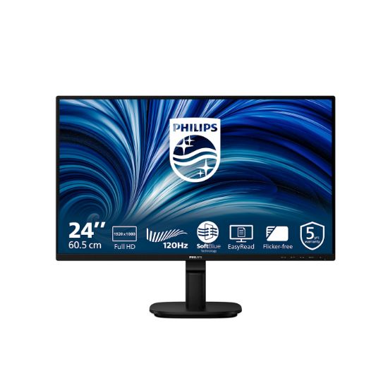 Image de Philips 2000 series écran plat de PC 60,5 cm (23.8") 1920 x 1080 pixels Full HD LCD Noir (24B2N2200/00)