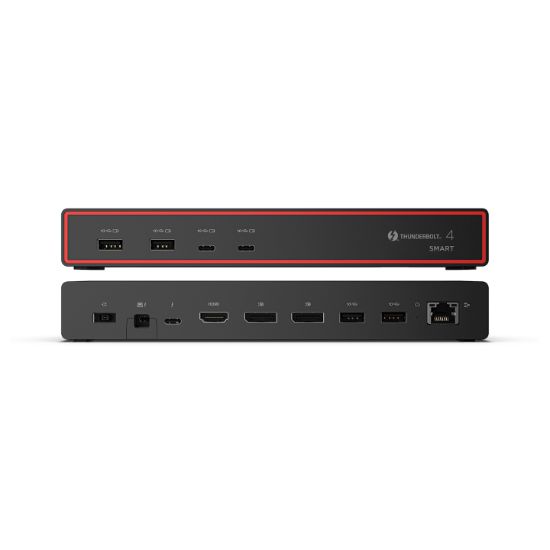 Image de Lenovo ThinkPad Thunderbolt 4 Smart Dock Gen2 7500 Avec fil Noir (40BE0135EU)