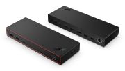 Image de Lenovo ThinkPad USB4 Smart Dock 5500 with 135W Adapter Avec fil Noir (40BC0135EU)