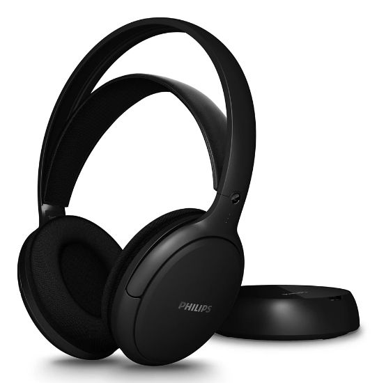 Image de Philips casque Sans fil Arceau TV USB Type-C Noir (SHC5200M2/12)