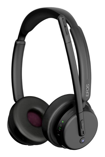 Image de EPOS Écouteur et casque Avec fil &sans fil Arceau Bureau/Centre d'appels USB Type-C Bluetooth Noir (1001375)