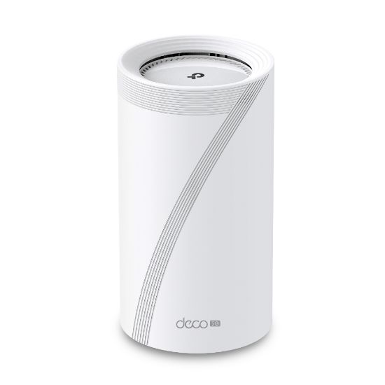 Image de TP-Link système Wi-Fi maillé Tri-bande (2,4 GHz / 5 GHz / 6 GHz) Wi-Fi 7 (802.11be) Blanc 3 Externe (DECO BE65-5G(1-PACK))