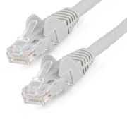 Image de StarTech.com Câble Ethernet CAT6 15m - LSZH (Low Smoke Zero Halogen) - 10 Gigabit 650MHz 100W PoE RJ45 10GbE UTP Cordon de raccordement de réseau sans accroc avec décharge ... (N6LPATCH15MGR)